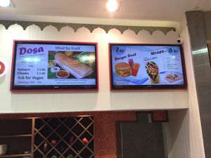 wall menu 1 at Vegeto in Brisbane