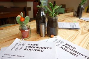 Foodprintz Café at Foodprintz Cafe in Lisbon