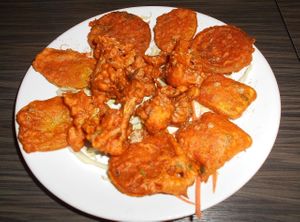 Live Hours Indian - Veggie Pakora at Live Hours Indian in Pattaya