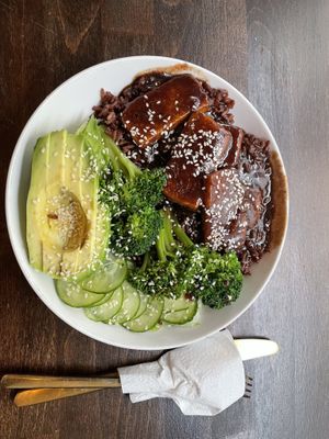 Plum goodnesses   at Raw Nest in Krakow