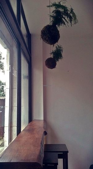 inside at Raw Nest in Krakow