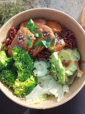 PLUM GODNESS  🌟🌟🌟🌟🌟! I really recommend eating at Raw Nest. 7min with taxi from the city or 30min walk! #Veganuary at Raw Nest in Krakow