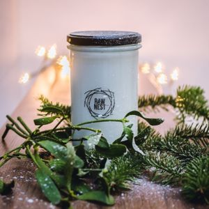 Coconut milk at Raw Nest in Krakow