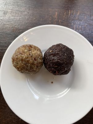 Energy balls  at Raw Nest in Krakow
