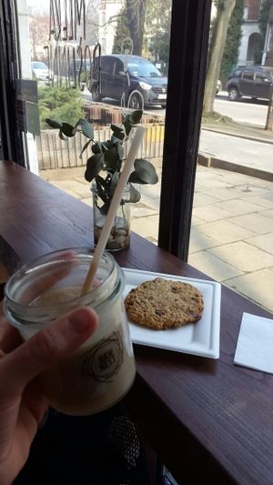 Early breakfast at Raw Nest in Krakow