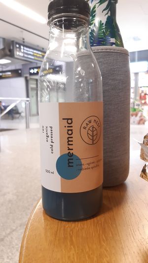 Not fussed on the Mermaid at Raw Nest in Krakow