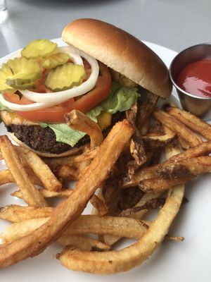 Impossible burger - amazing! at Green House Cafe in Fargo