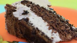 Cake at El Rincon de Tacotlan in Puebla