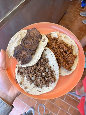 Tacos veganos  at El Rincon de Tacotlan in Puebla