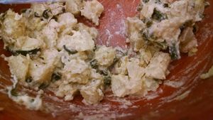 Rajas con crema at El Rincon de Tacotlan in Puebla