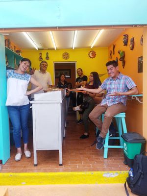 So friendly! at El Rincon de Tacotlan in Puebla