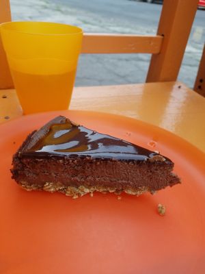 Vegan dessert! at El Rincon de Tacotlan in Puebla