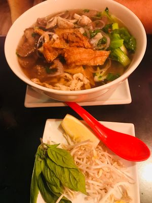 Special Vegan Pho at Red Lotus Vietnamese Chargrill in Annerley
