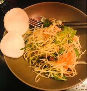 Papaya Salad  at Red Lotus Vietnamese Chargrill in Annerley