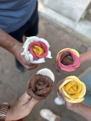   at Amorino in La Rochelle