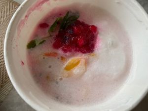 1x   DE1. Red Ruby	  RM 10.00	
 at Veggielicious Thai in Petaling Jaya