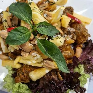 massaman "lamb" at Veggielicious Thai in Petaling Jaya