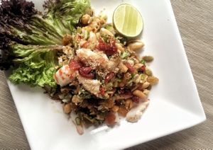 Mixed Herb Salad at Veggielicious Thai in Petaling Jaya