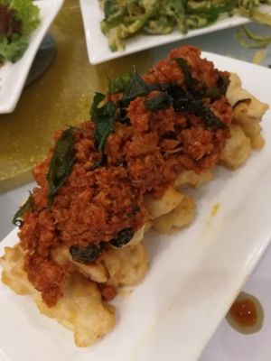 fried benjor  at Veggielicious Thai in Petaling Jaya