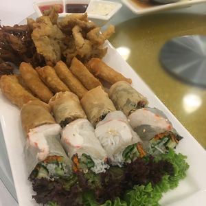 The Frankenstein platter  at Veggielicious Thai in Petaling Jaya