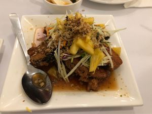 Thai Tangy Fish Fillet at Veggielicious Thai in Petaling Jaya