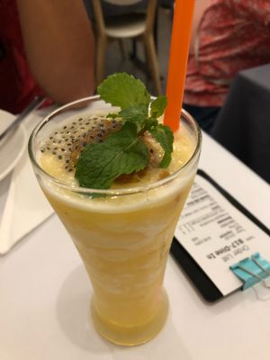 Pineapple Smoothie at Veggielicious Thai in Petaling Jaya