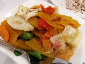 pumpkin at Veggielicious Thai in Petaling Jaya