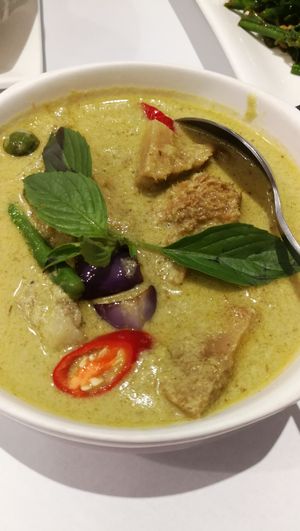mushroom green curry at Veggielicious Thai in Petaling Jaya