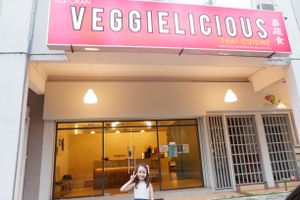 Shop Front. at Veggielicious Thai in Petaling Jaya