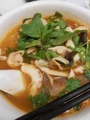 tom yam meehoon at Veggielicious Thai in Petaling Jaya