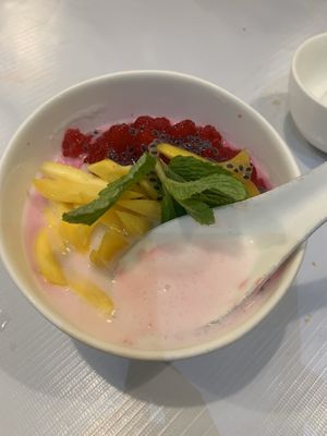 Red ruby at Veggielicious Thai in Petaling Jaya