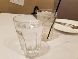 Pandan tea at Veggielicious Thai in Petaling Jaya