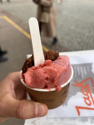   at Amorino in Strasbourg