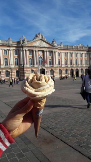 Vegan nuts ice cream at Amorino - Capitole in Toulouse