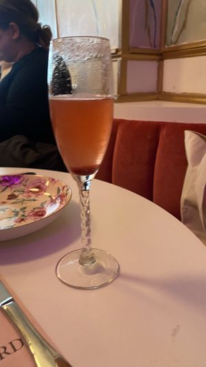 Mixed berry mimosa  at Ladybird in New York City