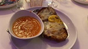 Brunch grilled cheese  at Ladybird in New York City