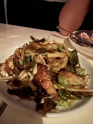 Brussels sprouts (tasty)  at Ladybird in New York City