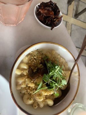 Truffle Mac n cheese  at Ladybird in New York City