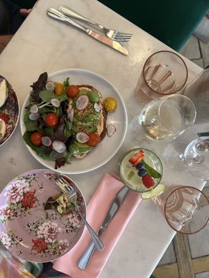 Avo toast  at Ladybird in New York City