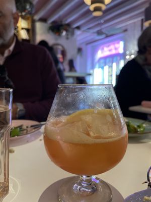 Wine drink  at Ladybird in New York City