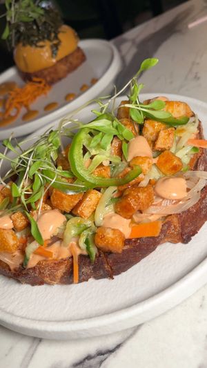 BÁNH MÌ TOAST (vegan) at Ladybird in New York City