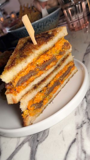 TONKATSU SANDWICH (vegan) at Ladybird in New York City