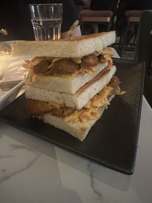 Tonkatsu sandwich  at Ladybird in New York City