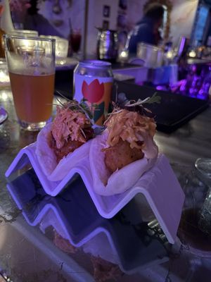 Bao buns  at Ladybird in New York City