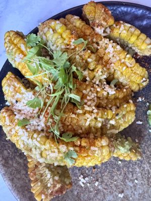 Corn ribs  at Ladybird in New York City