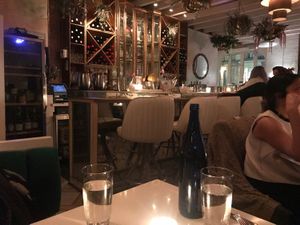 The room from corner booth at Ladybird in New York City