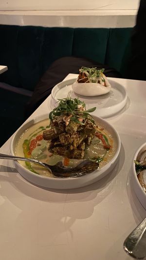 Baby Corn; maitake bun  at Ladybird in New York City