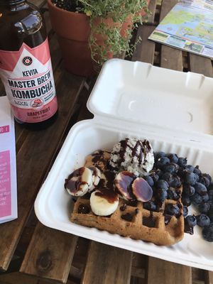 Waffle at Not Your Sugar Mamas in Vineyard Haven