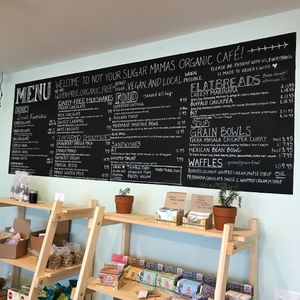 Menu at Not Your Sugar Mamas in Vineyard Haven