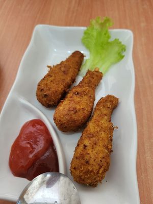 Paha/Vegan drumsticks - good at Waroeng SA in Malang